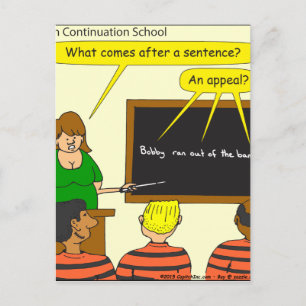 Carte Postale 703 vient après un dessin de condamnation