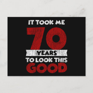 Carte Postale 70 ans Joyeux Anniversaire Me Fait Paraître Beau 7