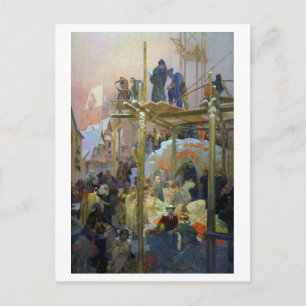 Carte Postale #7 Jan Milic de Kromeriz, Mucha