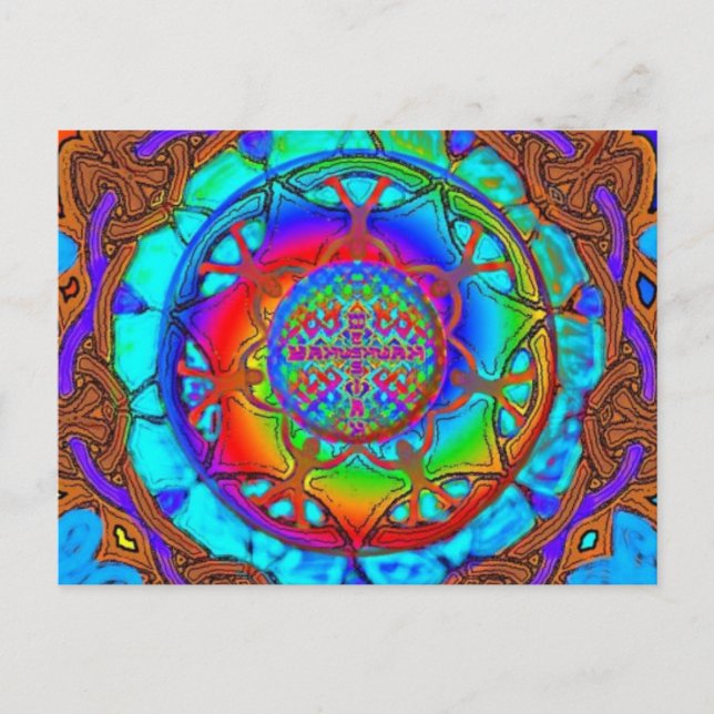 Carte Postale 7 poissons (Devant)