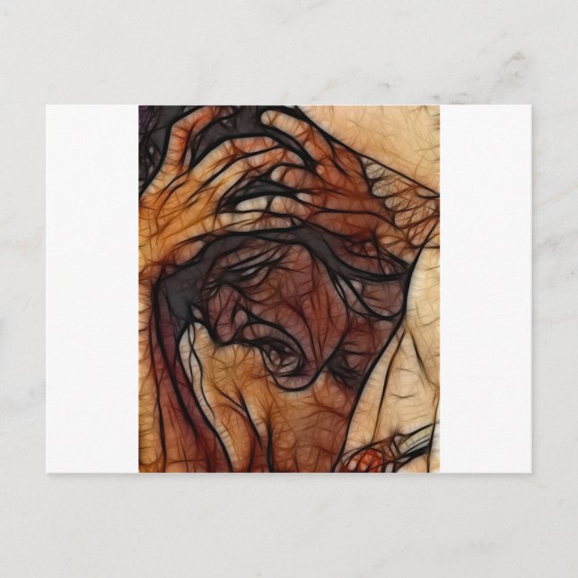 Carte Postale 7 - Vitesse de cri perçant d'enfer (Devant)