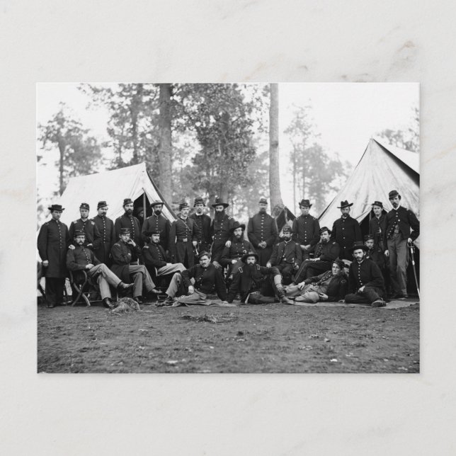 Carte Postale 80e infanterie de New York : 1863 (Devant)