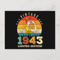 82 Ans Anniversaire 1943 Vintage 82e Anniversaire