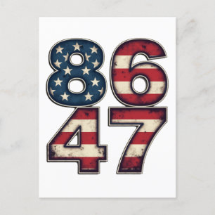 Carte Postale 86 47 Fier Maga Trump Jour de l'investiture du pré