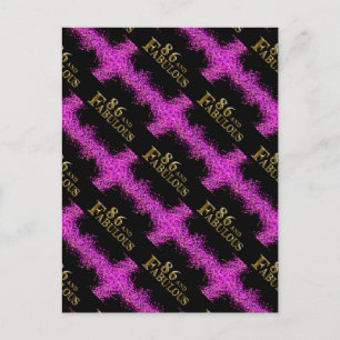 Carte Postale 86e anniversaire 