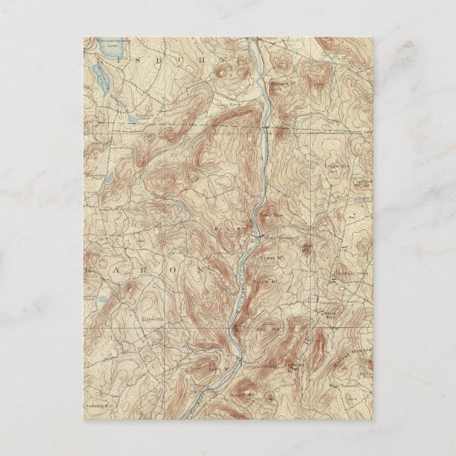 Carte Postale 8 tôle de Cornwall (Devant)