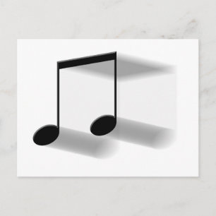 Carte postale 8e flou de note