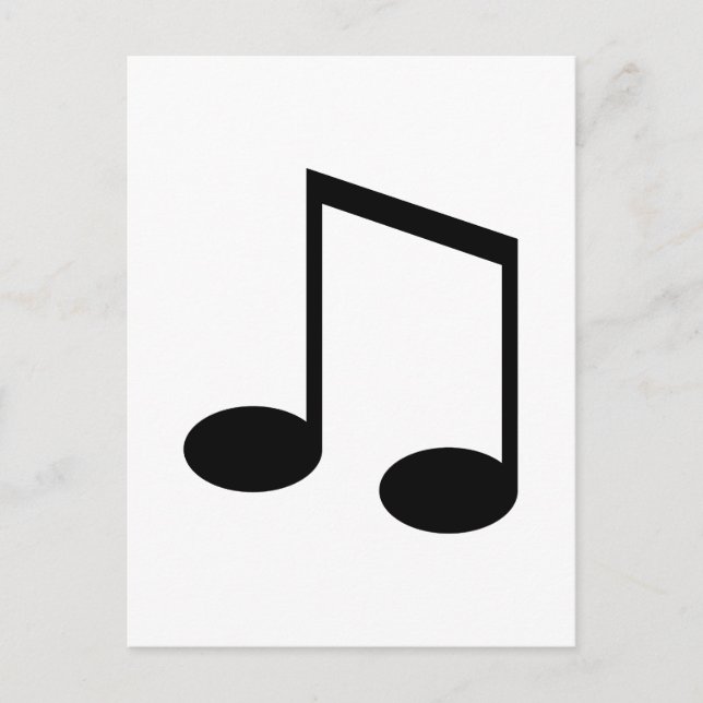 Carte Postale 8e note avec poutres (Devant)