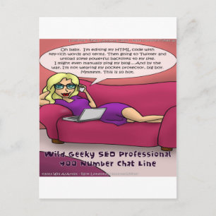 Carte Postale 900 Numéro Filles Geek SEO Devenues Foues