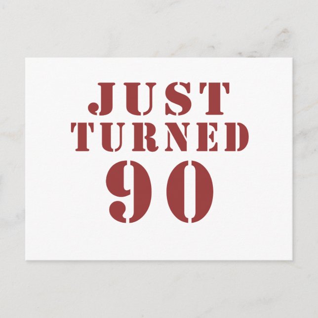 Carte Postale 90 Anniversaire À Venir (Devant)