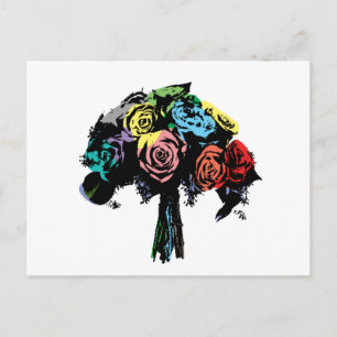 Carte Postale 9,bouquet