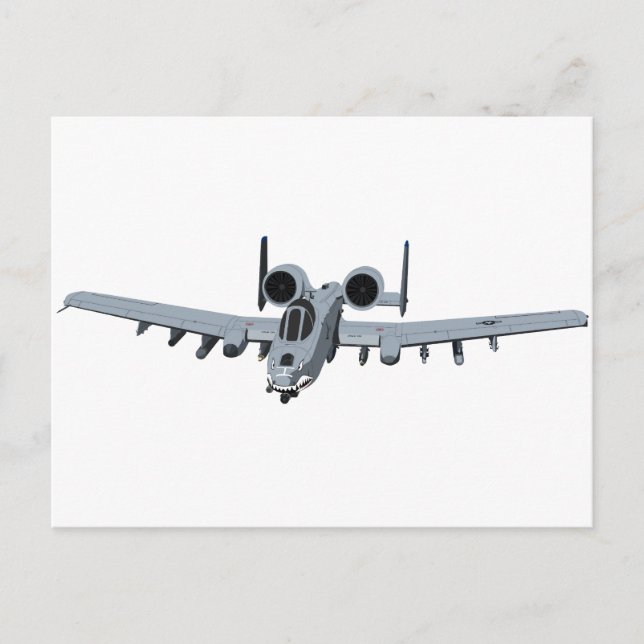 Carte Postale A-10 Thunderbolt II (Devant)