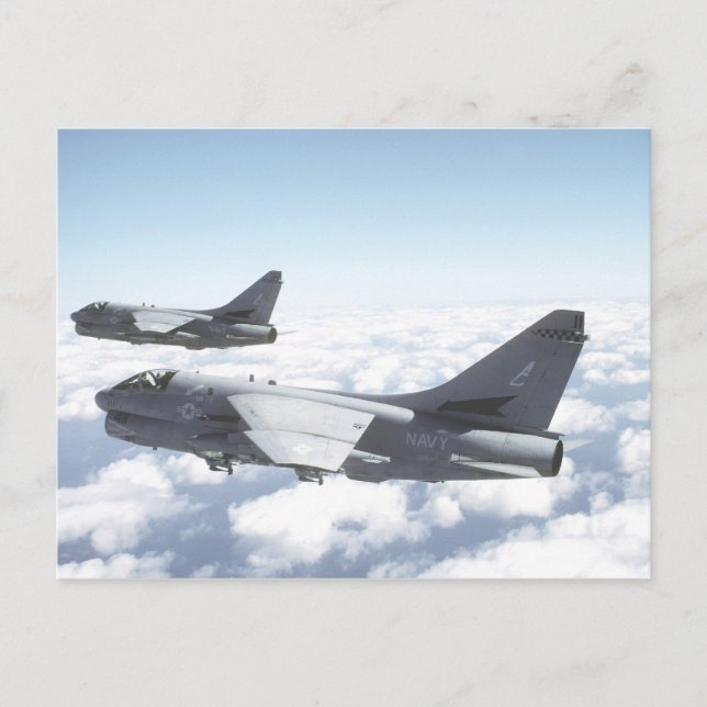 Carte Postale A-7 Corsair II (Devant)