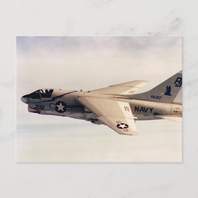 Carte Postale A-7 Corsair II (Devant)