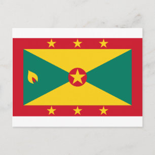 Carte Postale A bas prix ! Drapeau de la Grenade