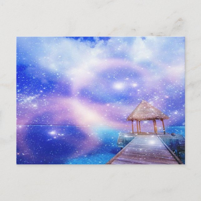 Carte postale A Beach Showerd by Stars (Devant)