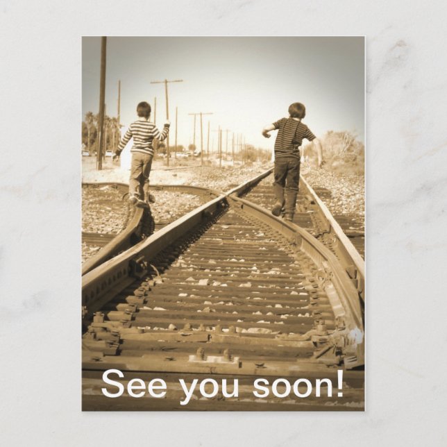 Carte Postale A bientôt ! (Devant)