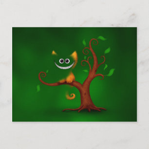 Carte Postale A Cheshire Kitten (Disappearing)