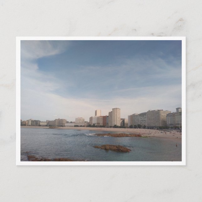 Carte Postale A Coruna, Galice (Espagne) (Devant)