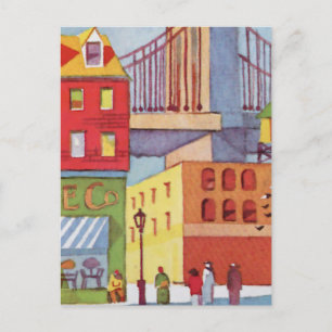 Carte Postale À côté du pont