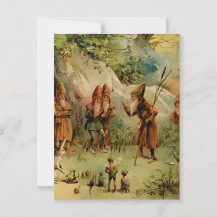 Carte Postale "A Council of Gnomes" par E S Hardy