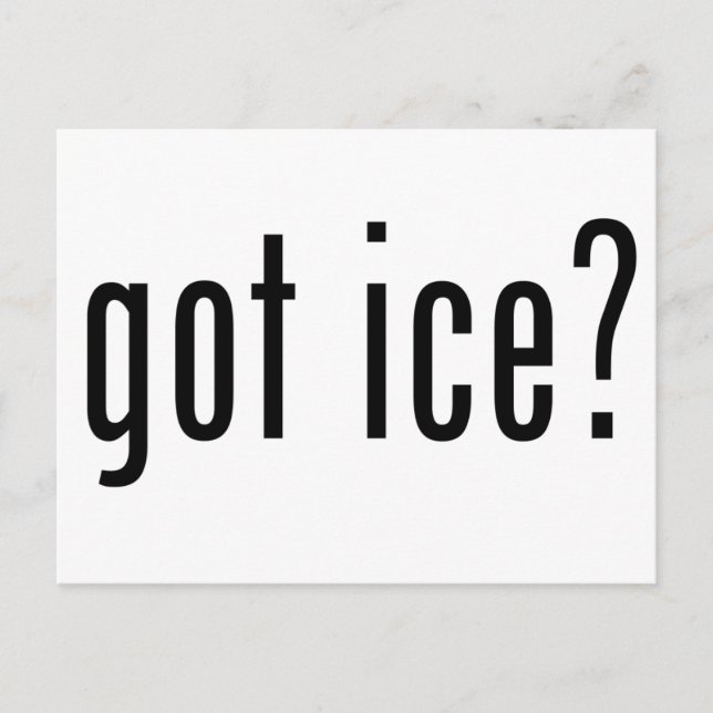 Carte Postale a de la glace ? (Devant)
