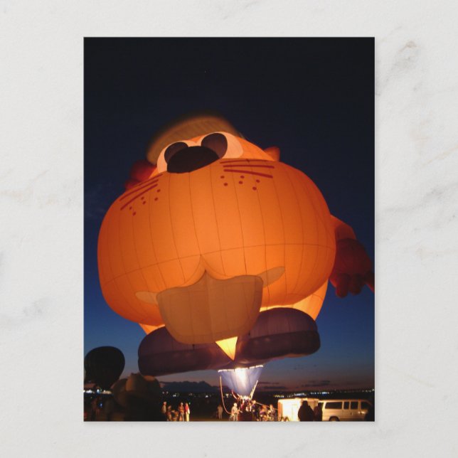 Carte postale à éclat de ballon (Devant)