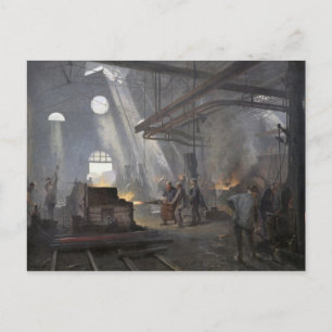 Carte Postale A Forge, 1893