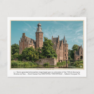 Carte Postale a. i. Gemini a généré Kasteel WESTERVELT.