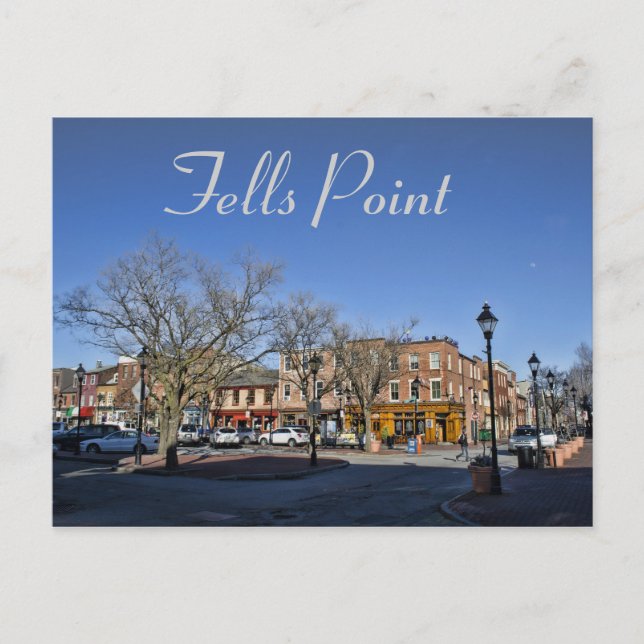 Carte Postale A Journey Into Fells Point (Devant)