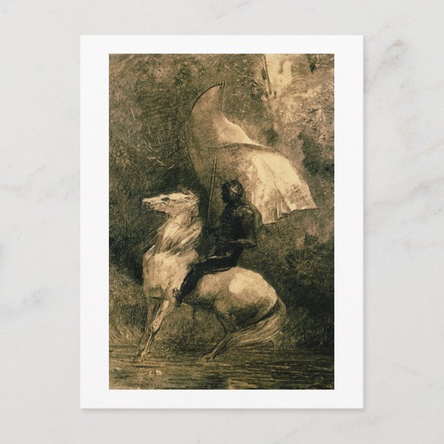 Carte Postale A Knight, c.1885 (Devant)