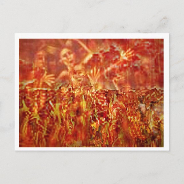 Carte Postale À La Fin De La Prière (Devant)