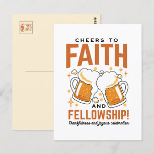 Carte Postale À la foi et à la fraternité - Thé Oktoberfest