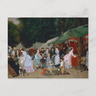 Carte Postale À La Foire, 1877