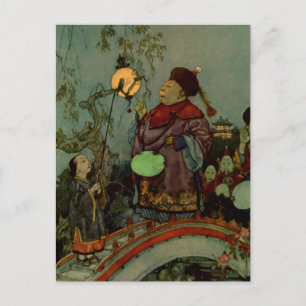 Carte Postale "A la recherche d'un cauchemar" par Edmund Dulac