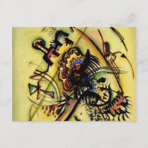 Carte Postale À la voix inconnue de Kandinsky