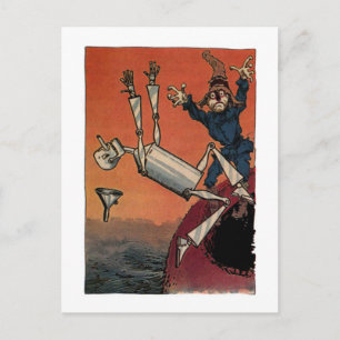 Carte Postale À l'aide ! Tinman Falling