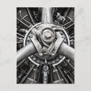 Carte Postale À l'intérieur d'une hélice