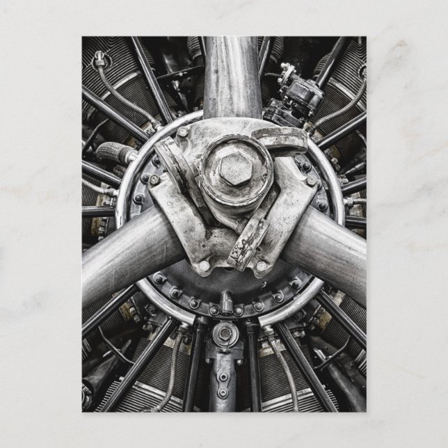 Carte Postale À l'intérieur d'une hélice (Devant)