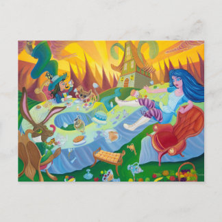 Carte postale "A mad tea party"