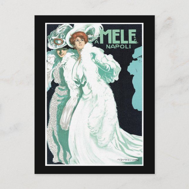 Carte Postale A. Mode italien Mele & Co. (Devant)