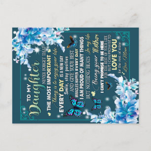 Carte Postale À Mon Cadeau Maman, Fille Et Maman, Amateurs De Pa