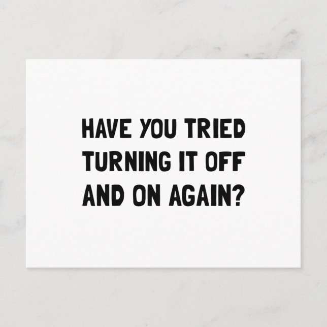 Carte Postale À nouveau (Devant)