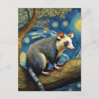 Carte Postale A Opossum par Van Gogh