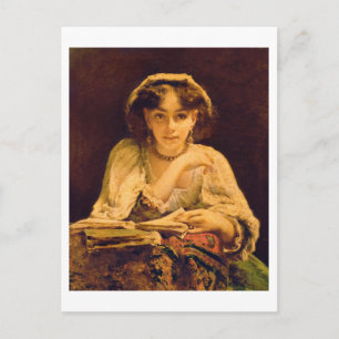 Carte Postale A Pensive