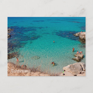 carte postale A percé donne Mort dans l'île de