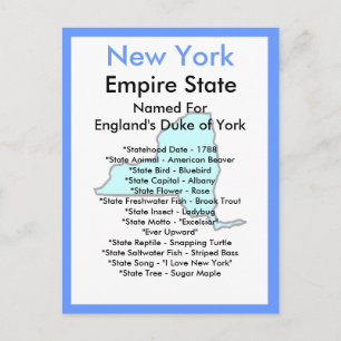 Carte Postale À propos de New York