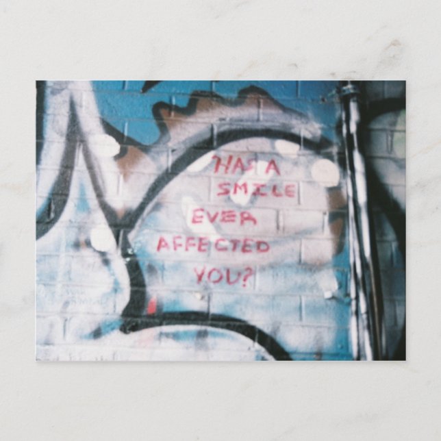 Carte Postale A-t-il un sourire ? (Devant)
