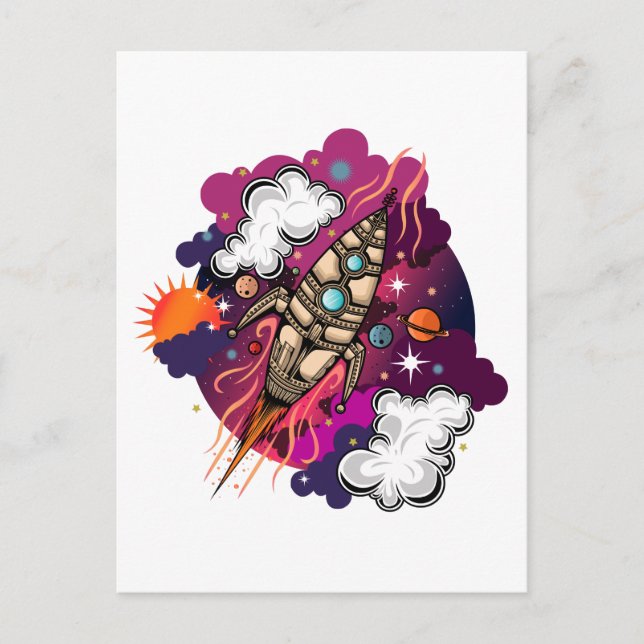 Carte Postale À Travers La Galaxie (Devant)