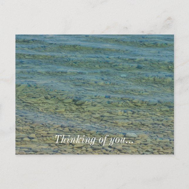 Carte Postale À travers le lac Huron (Devant)